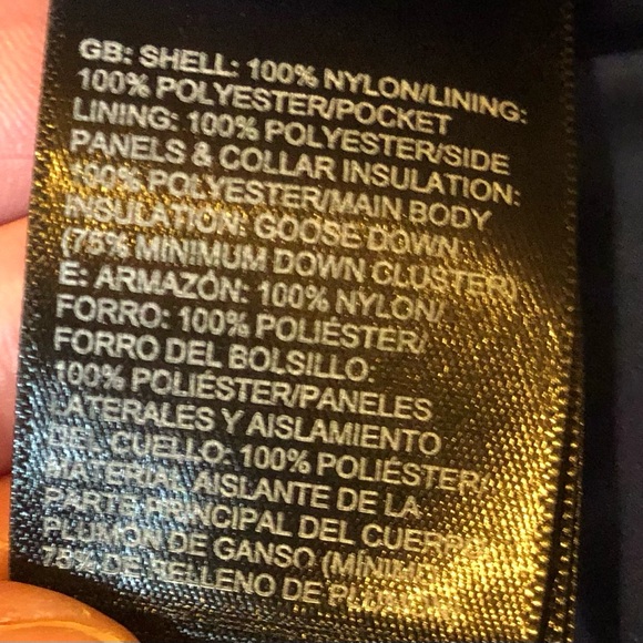 North Face Goose Down 550 Puffer Vest - Picture 14 of 16